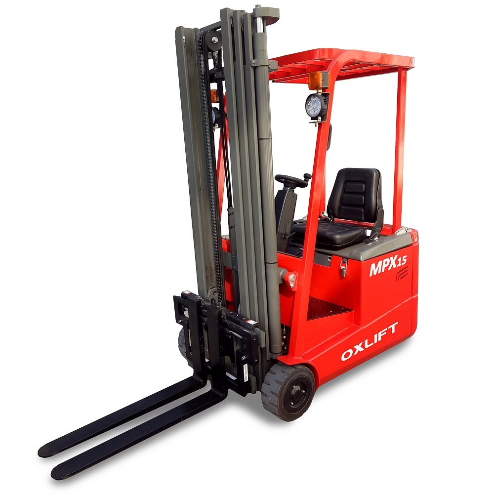 Фото 30 - Мини Электропогрузчик OXLIFT MPX15 h3 3500 мм с боковым смещением каретки.