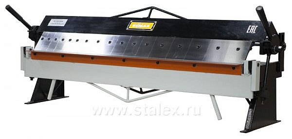 Фото 19 - Станок листогибочный ручной сегментный  STALEX W1.5x1260A.