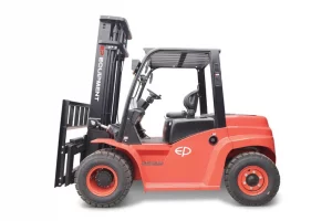 Фото 7 - Погрузчик вилочный дизельный EP Equipment CPCD70T8 OPTIMAL SERIES (Mitsubishi, 3F430, PT, SS + POS, кабина с отопителем).